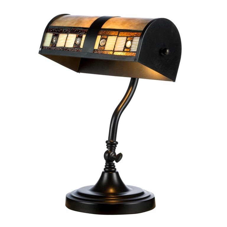 Stolní lampa KT4613 ve stylu Tiffany