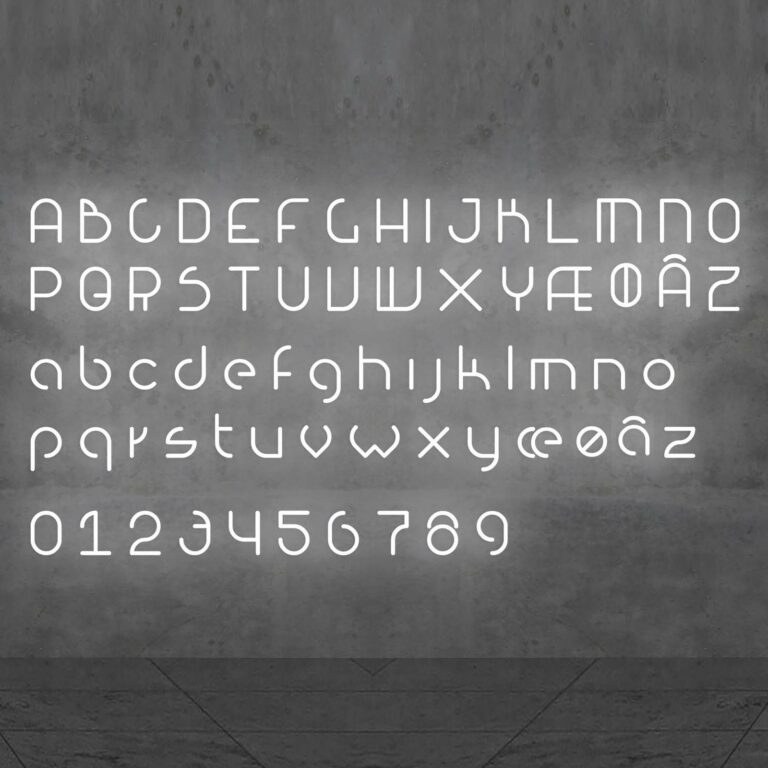 Artemide Alphabet of Light velké písmeno I