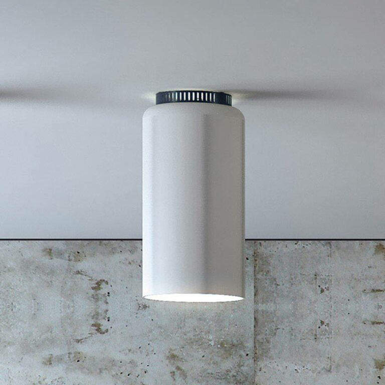 Kulaté designové stropní světlo Aspen C17B bílá