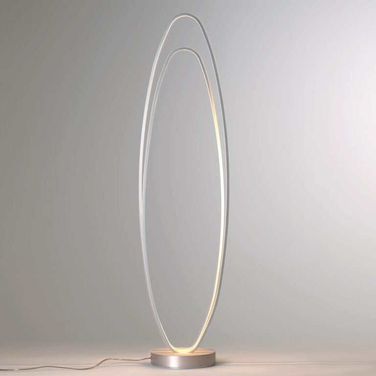Bopp Flair - eliptická LED stojací lampa