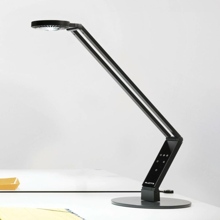 Luctra Table Radial LED stolní lampa noha černá