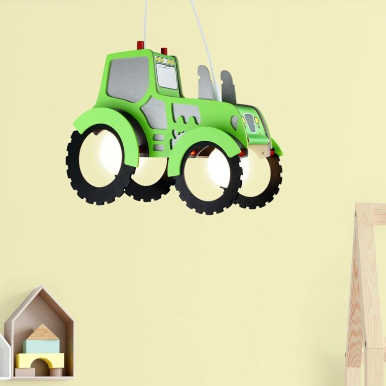 Dětské závěsné světlo Traktor