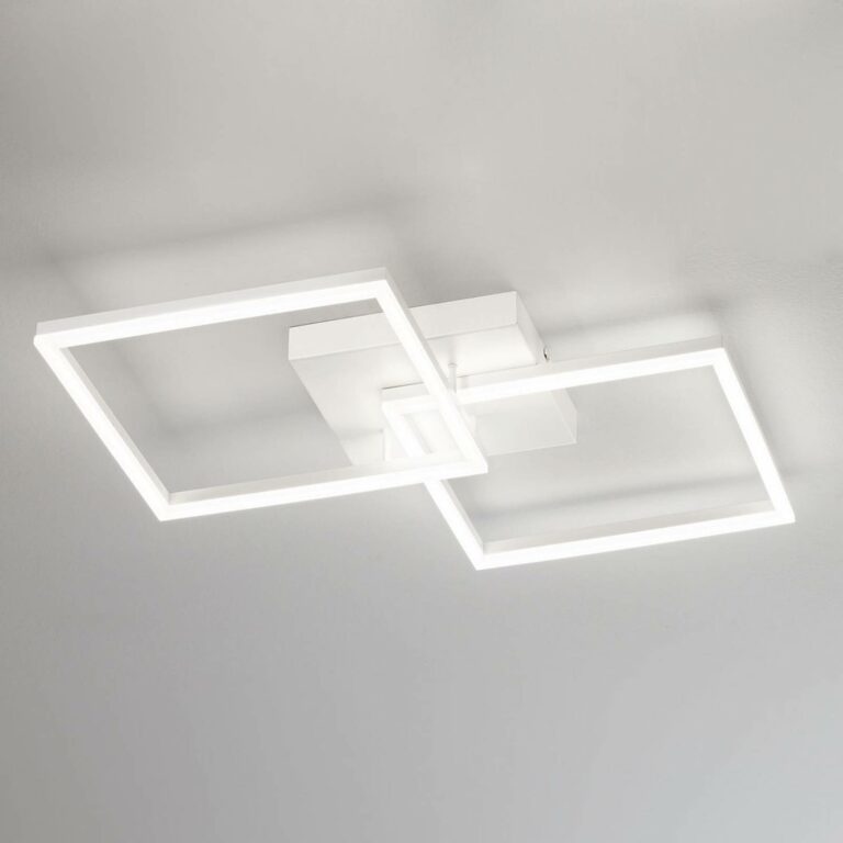 Moderní stropní LED svítidlo Bard v bílé barvě