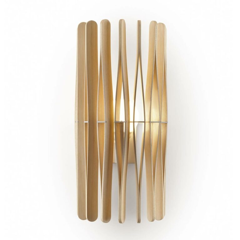 Fabbian Stick dřevěné nástěnné světlo