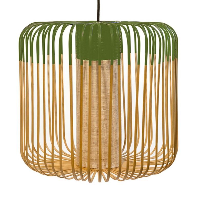 Forestier Bamboo Light M závěsné 45cm zelená