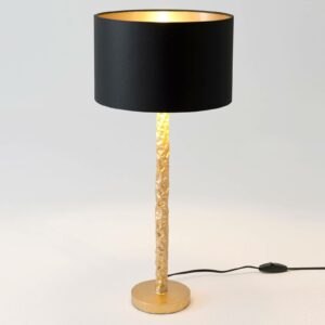 Stolní lampa Cancelliere Rotonda černá/zlatá 57 cm