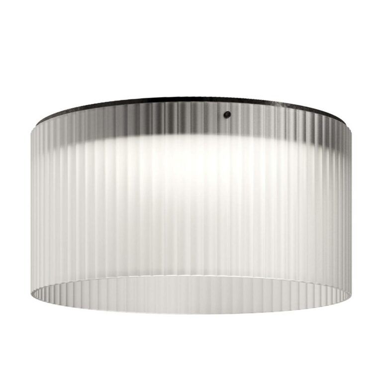Kundalini Giass LED stropní svítidlo Ø 50 cm bílé
