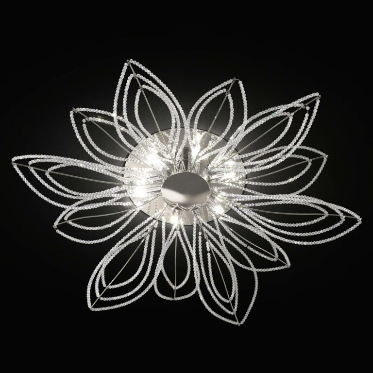 Stropní světlo Girasole ve tvaru květu