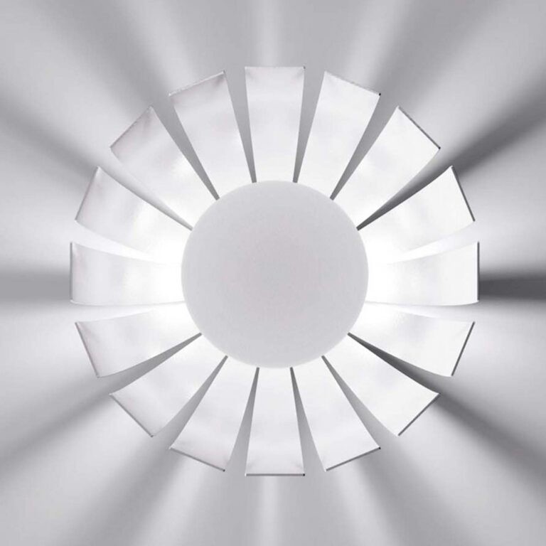 Bílé LED designové stropní světlo Loto