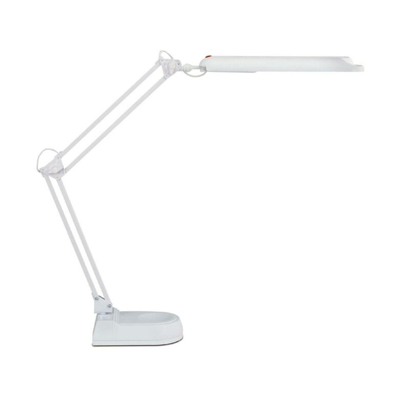 Stolní lampa LED Atlantic se základnou bílá