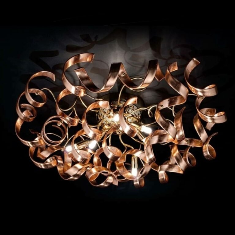 Půvabné stropní světlo Copper
