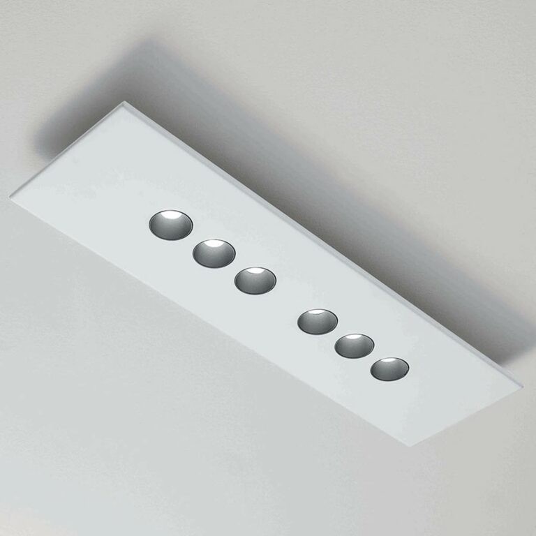 ICONE Confort LED stropní svítidlo pravoúhlé bílé