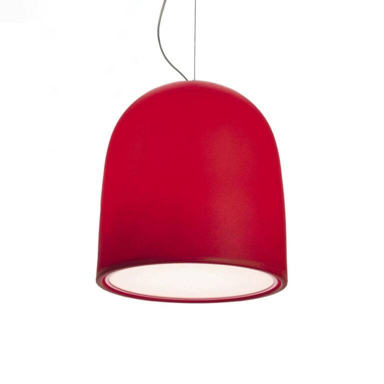 Modo Luce Campanone závěsné světlo Ø 33 cm červená