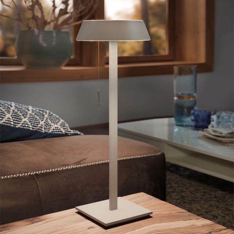 OLIGO Glance LED stolní lampa kašmír