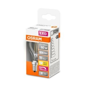 OSRAM LED žárovka kapka E14 6