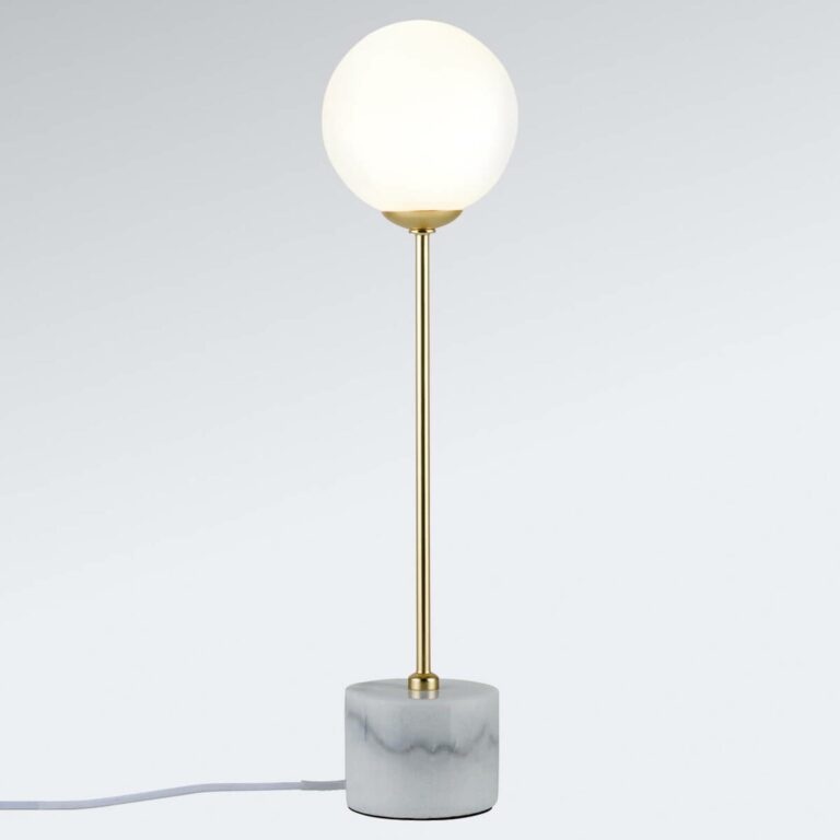 Paulmann Moa stolní lampa s mramorovým soklem