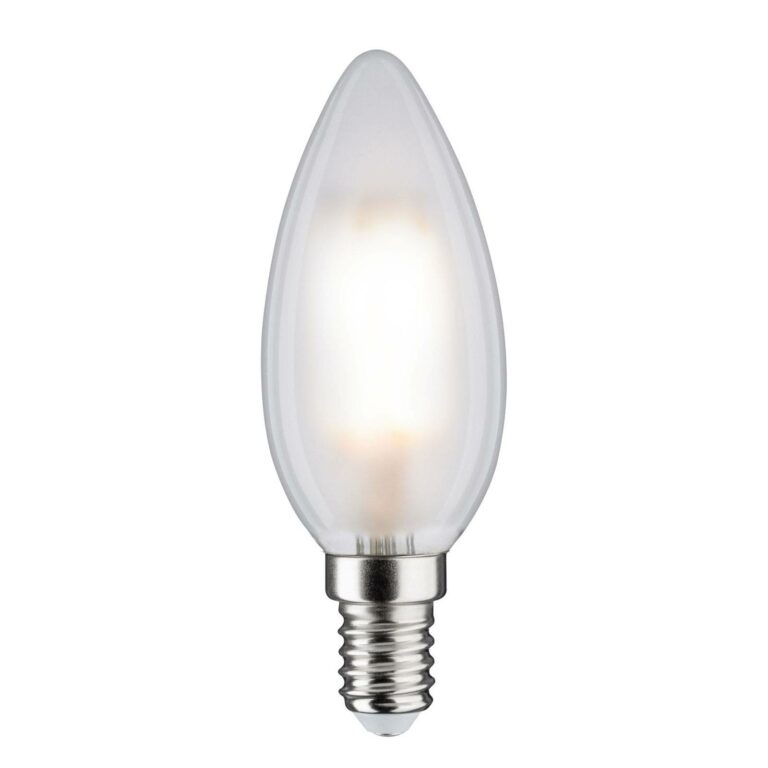 LED žárovka E14 B35 5W 840 matná stmívatelná