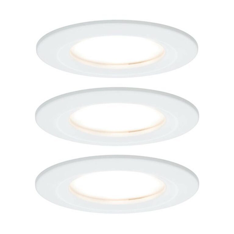 Paulmann Nova LED podhledové světlo 3ks pevné bílé