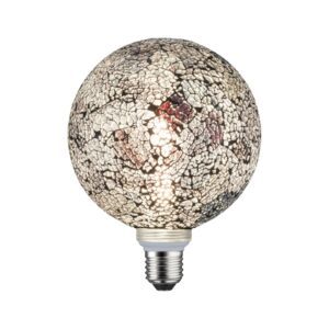 Paulmann E27 LED globe 5W Miracle Mosaic černá