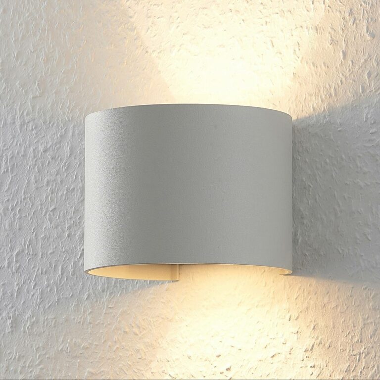 Bílé nástěnné LED světlo Zuzana