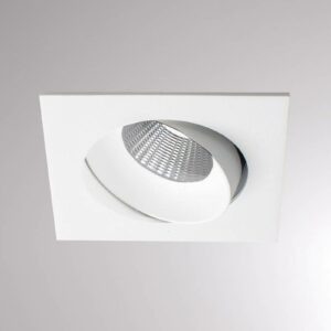 Kalio LED podhledové světlo hranaté 2700K 24° bílá