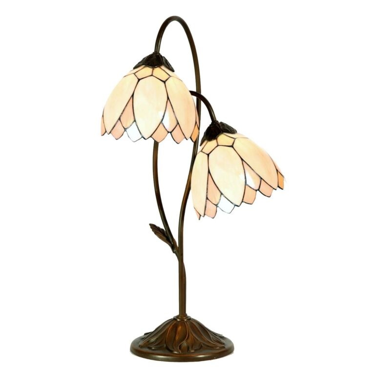 Stolní lampa v Tiffany stylu Liliana