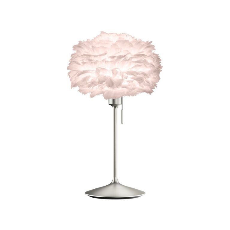 UMAGE Eos mini stolní lampa růžová/ocel