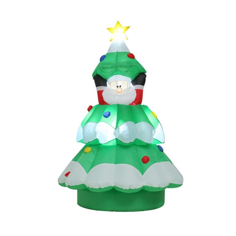 LED figurka Santa Tree