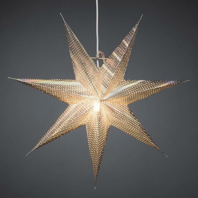 Dekorativní hvězda z papíru