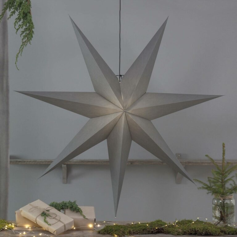 Papírová hvězda Ozen sedmicípá Ø 140 cm