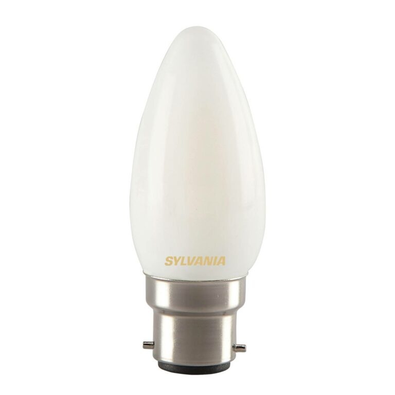 LED žárovka svíčka B22 4