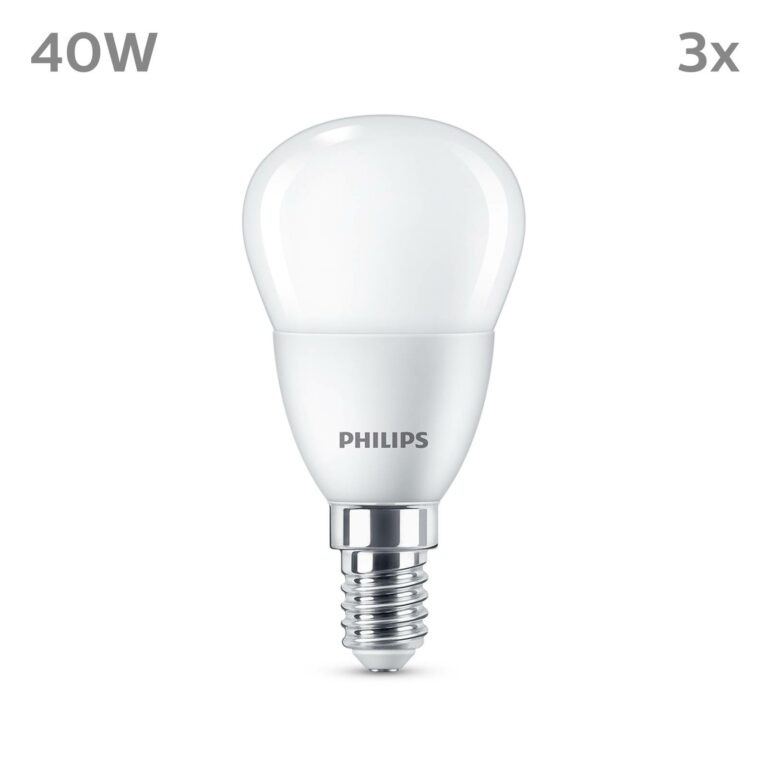 Philips LED žárovka E14 4