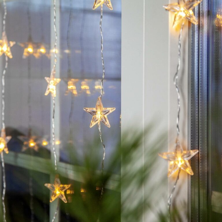 LED světelný závěs Star Curtain