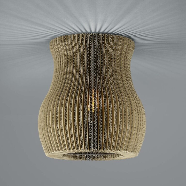 Stropní světlo Layer z kartonu 1 zdroj tvar vázy