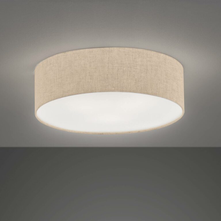 Textilní stropní světlo Thor Ø 40cm