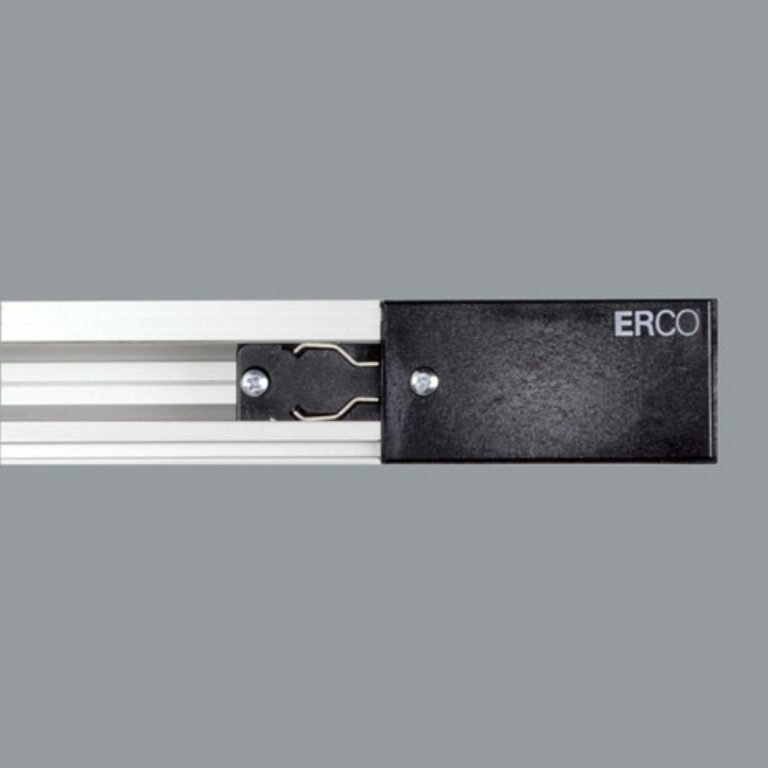 ERCO 3fázové napájení ochranný vodič levý černá