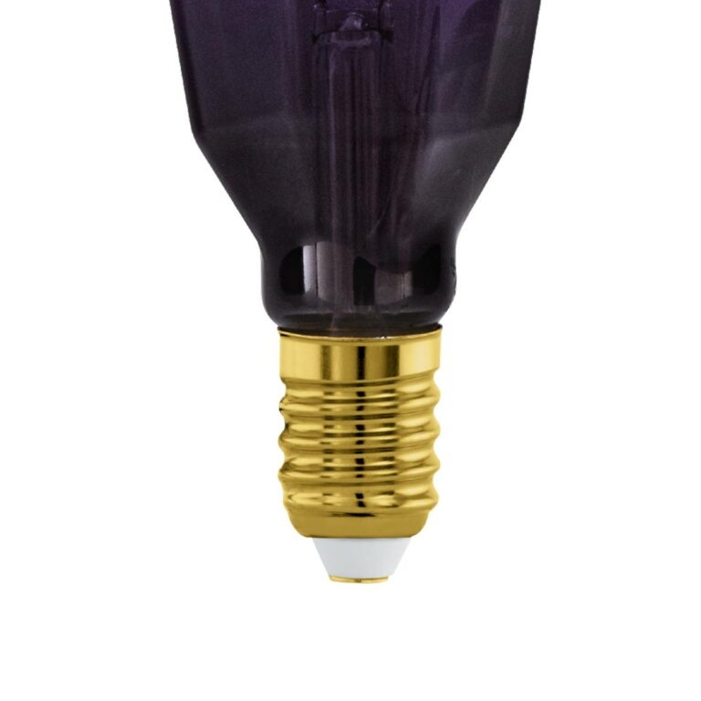 LED žárovka E27 4W T100 1 800K filament purple dim