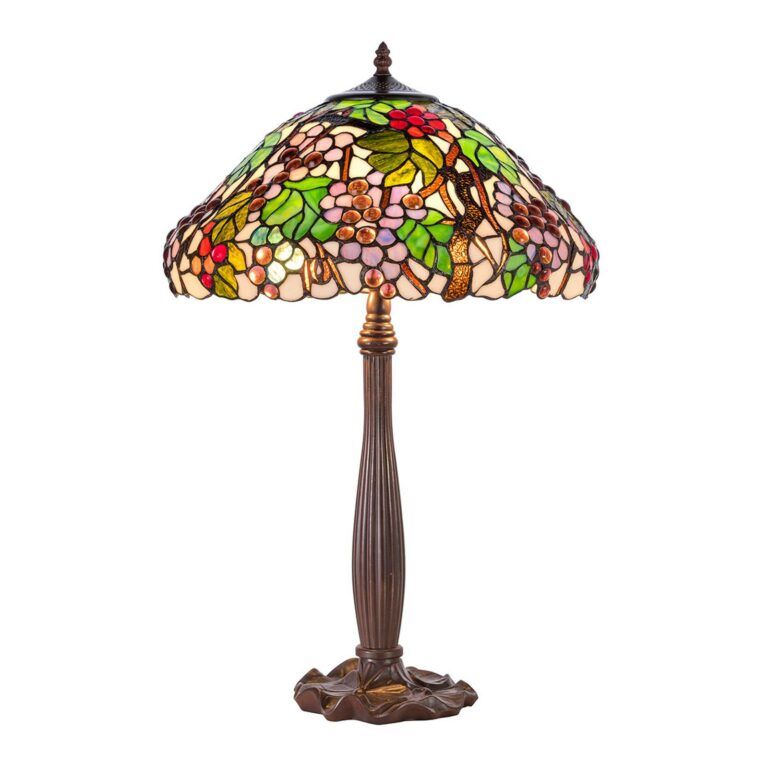 Stolní lampa KT9810+P927 v Tiffany stylu
