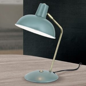 Ve vzhledu vintage - stolní lampa Fedra zelená