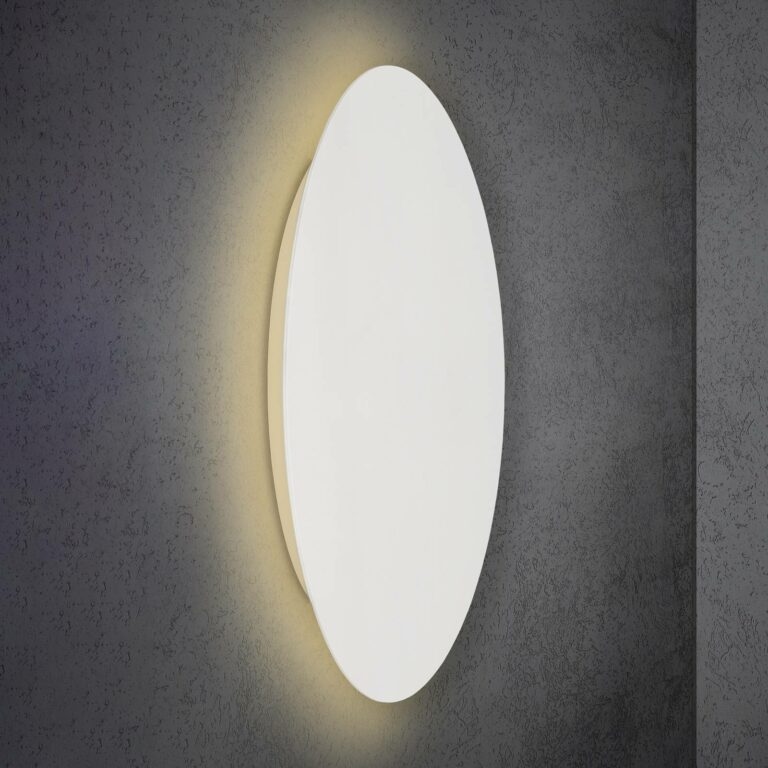 Escale Blade LED nástěnné světlo bílá Ø 95 cm