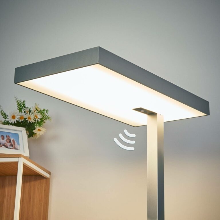 Kancelářská LED stojací lampa Nora