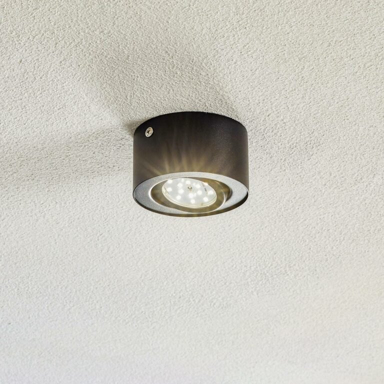 LED stropní bodové světlo Tube 7121-015 černá