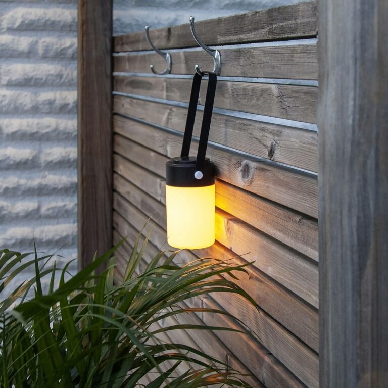 LED stolní lampa Flame Lantern