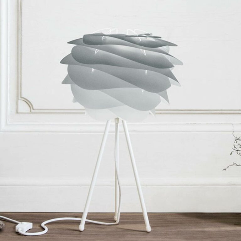 UMAGE Carmina Mini stolní lampa šedá/ bílá