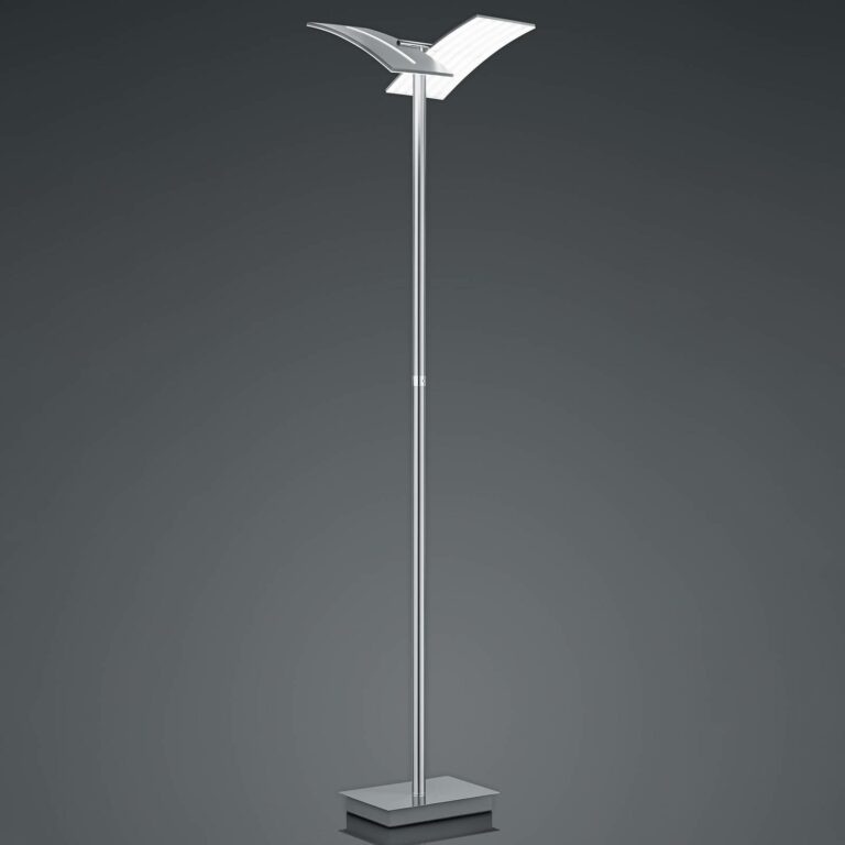 LED stojací lampa Dual s vypínačem