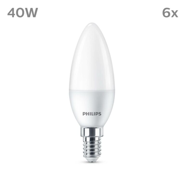 Philips LED svíčka E14 4