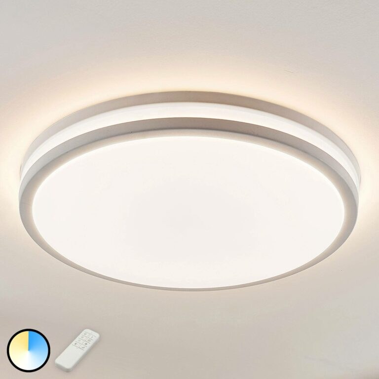 Bílé LED stropní svítidlo Arnim