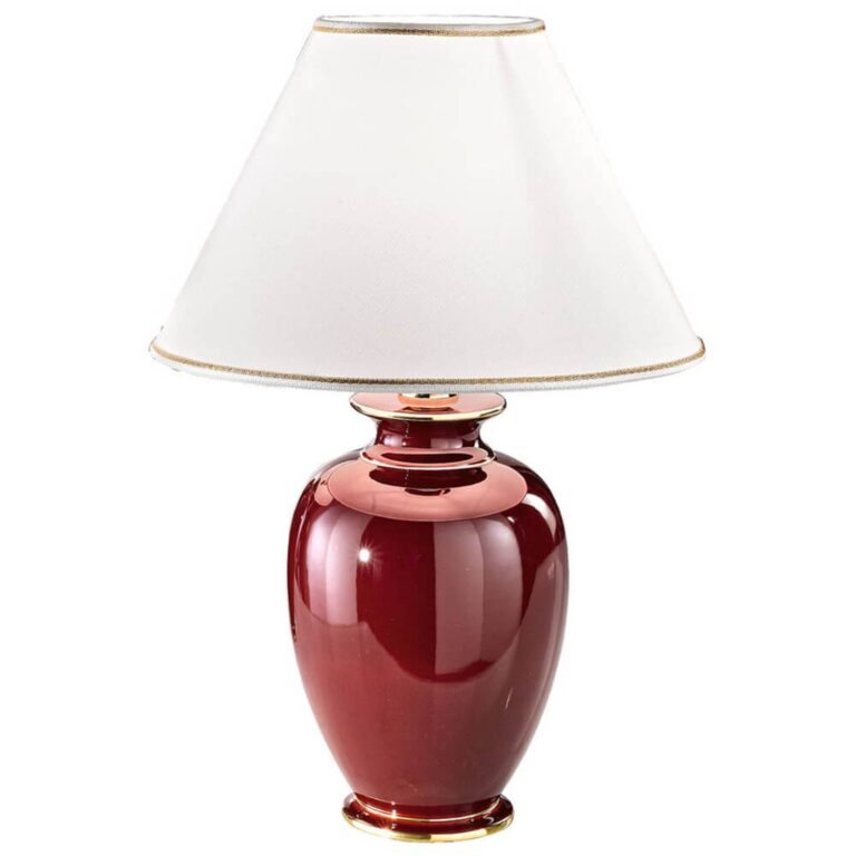 COLARZ Bordeaux – půvabná stolní lampa