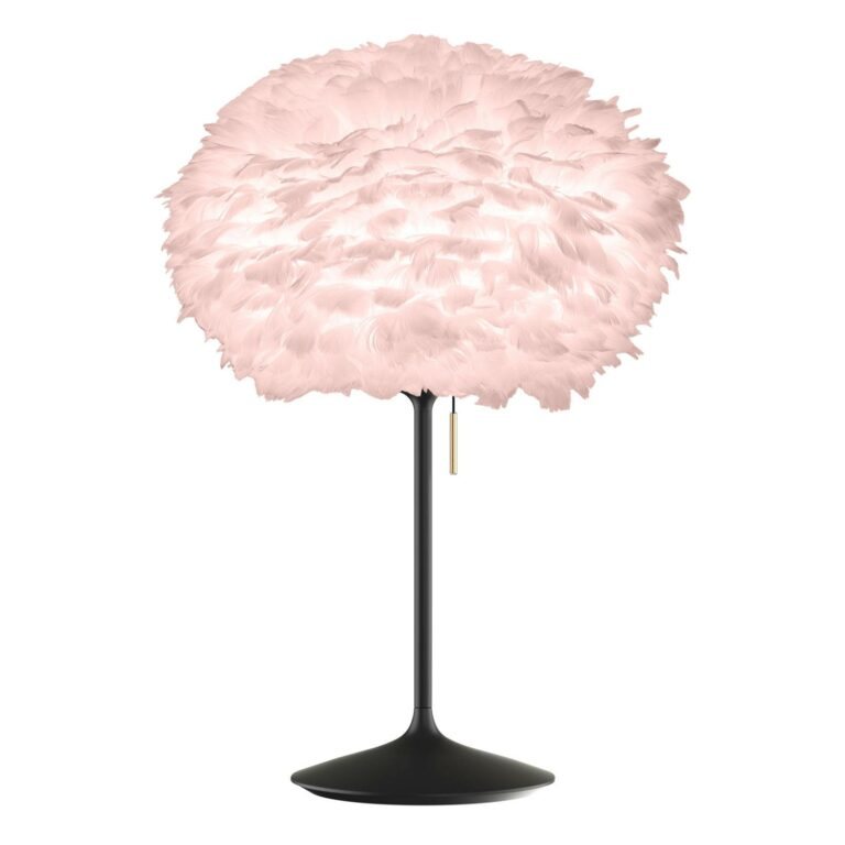 UMAGE Eos Medium stolní lampa růžová/černá
