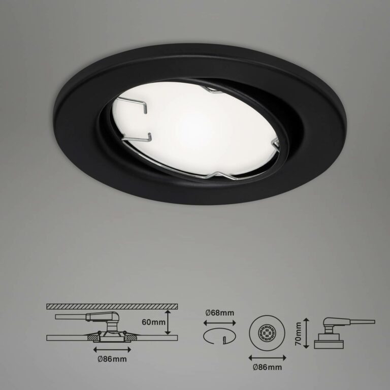 LED podhledové světlo Fit Move S CCT RGB 3ks černá